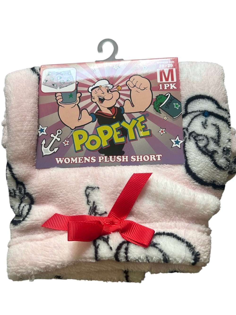 Popeye Women’s Plush Novelty Shorts